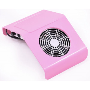 Настольный пылесос для маникюра Nail Dust Collector 45 Вт розовый